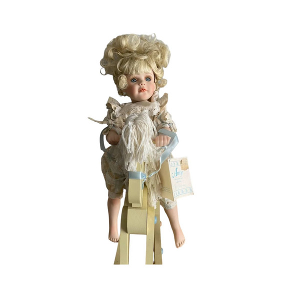 Hamilton Collection Other - NIB Hamilton Heritage Doll- "Amy" Porcelain Doll 1992